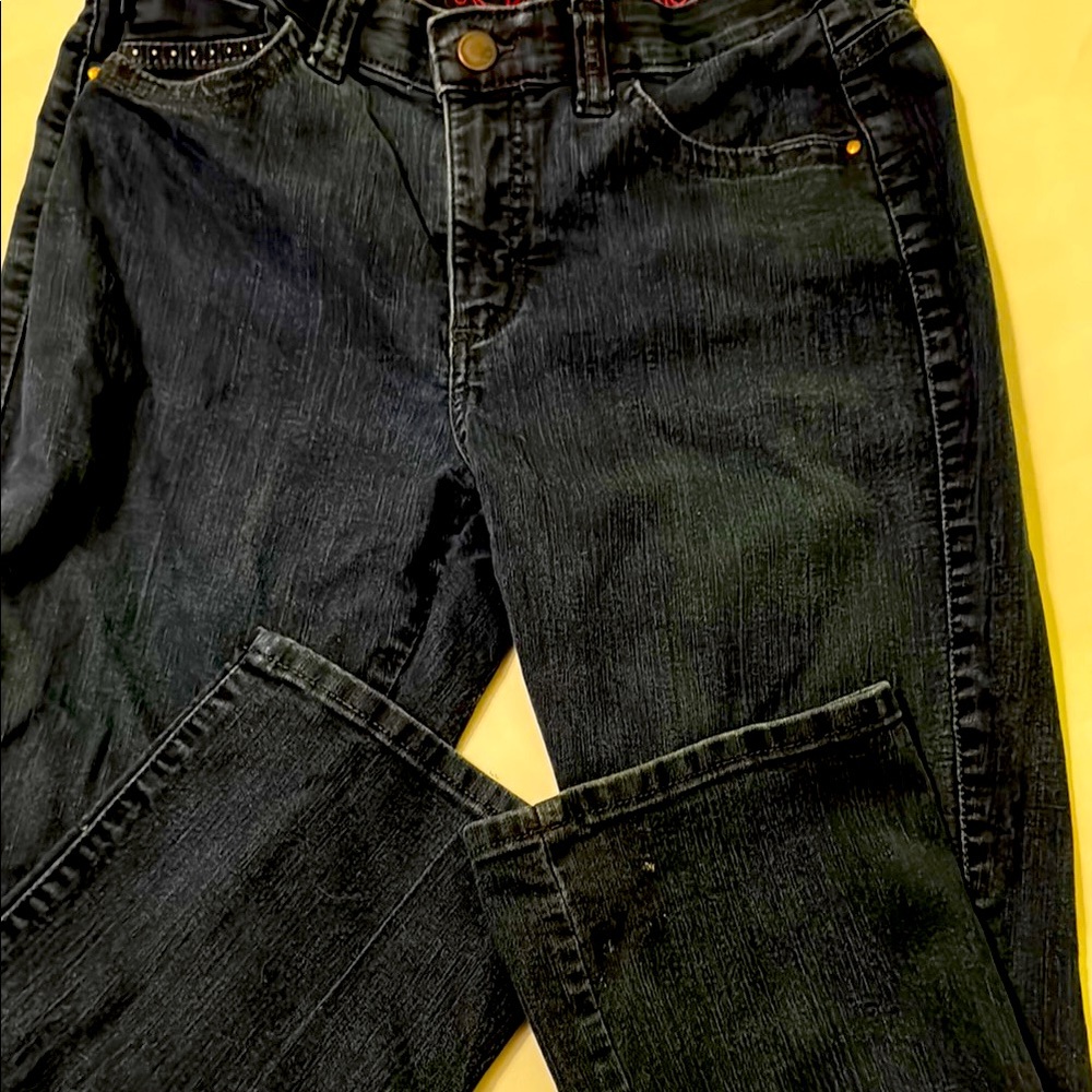 Lee Black Straight Leg Jeans